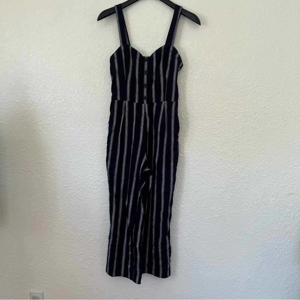 Reformation jumpsuit striped size S/ XS